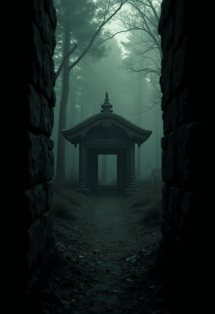 Abandoned Shrine on Mysterious Island