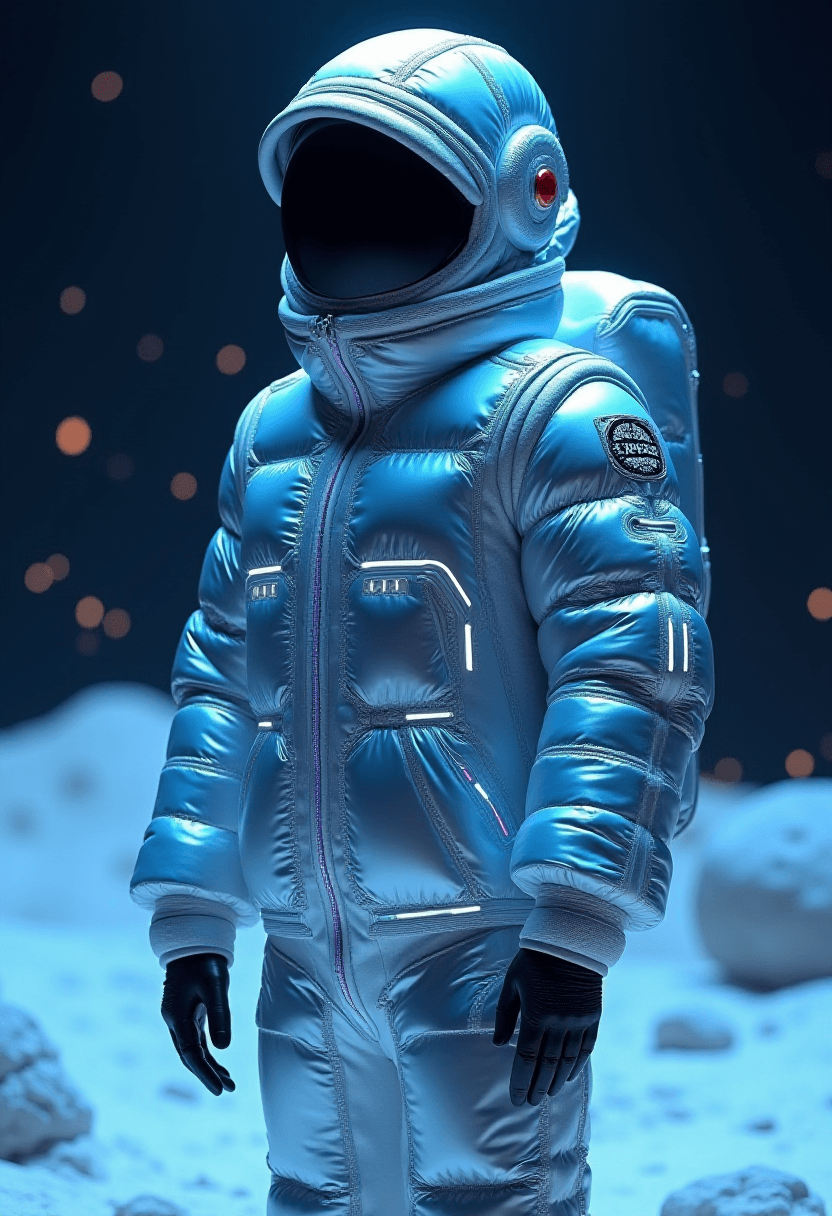 Futuristic Luxury Jacket with Advanced Insulation