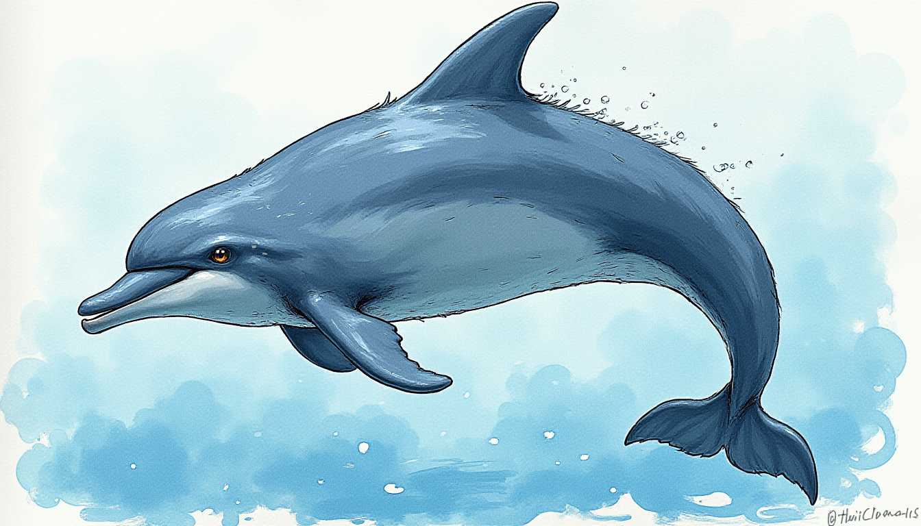 MTG Card Design Dolphin Creature