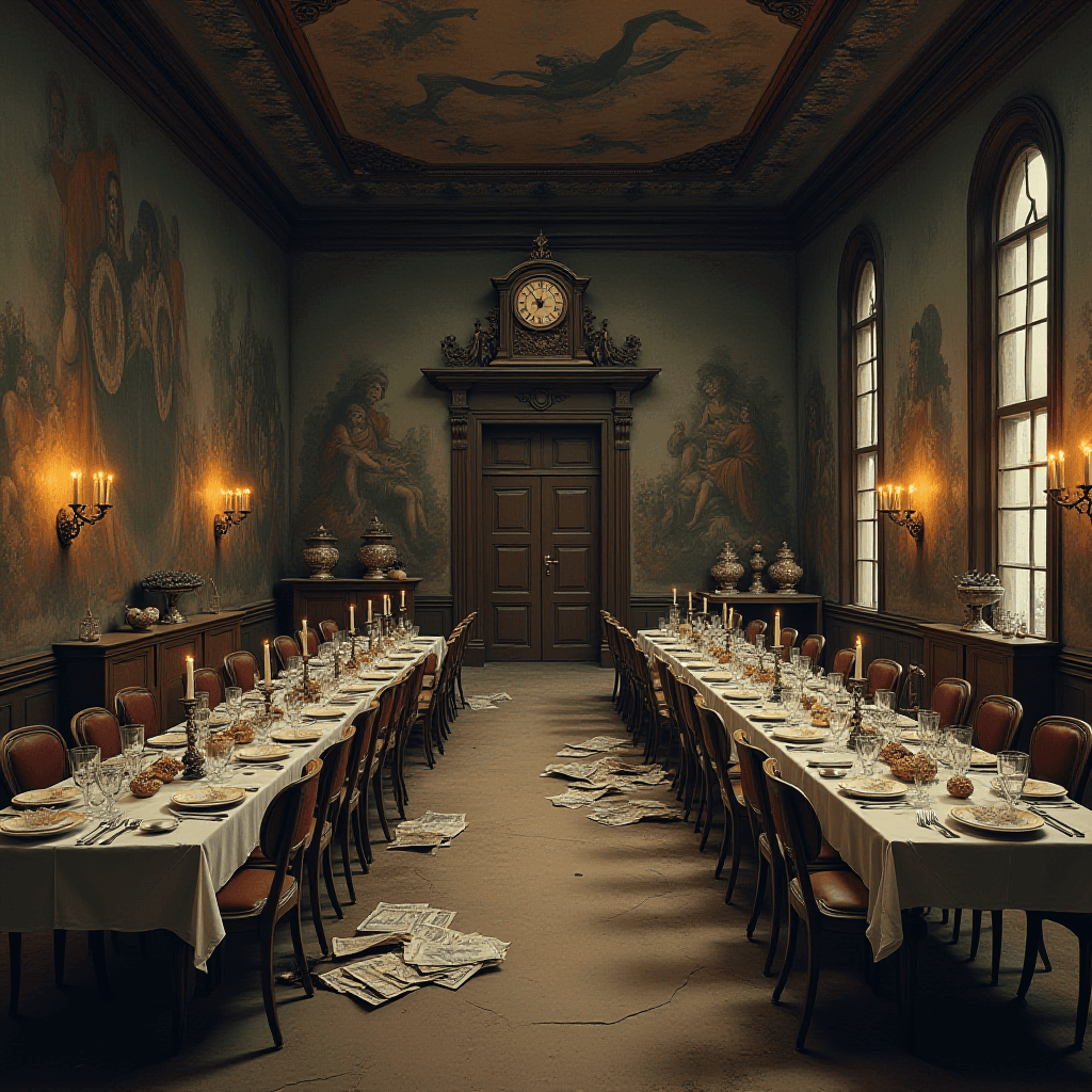 Abandoned Banquet Hall for a Buffet Company