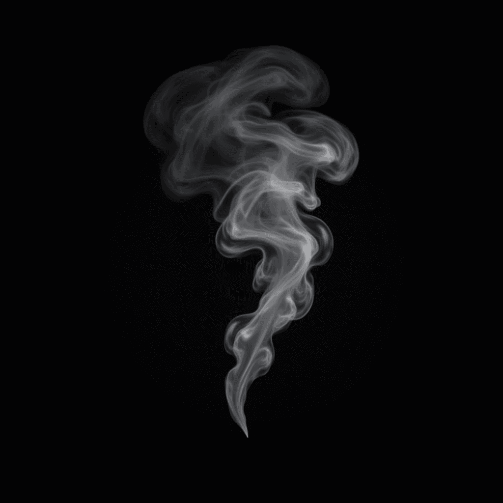 Stylized Smoke Cartoon with Cartoon Rendering