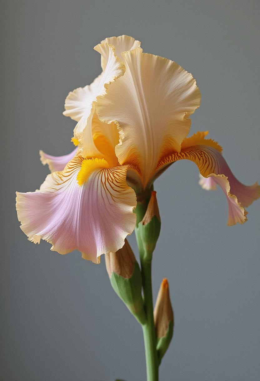 Stunning Model Collecting Rare Flowers