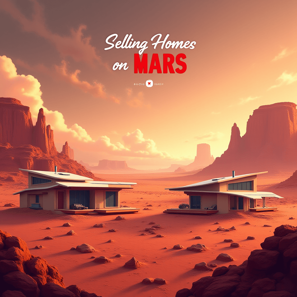 Elon Musk Selling Homes on Mars YouTube Thumbnail