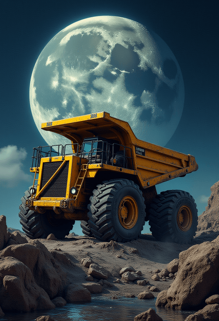 Bagger 288 Lunar Scene