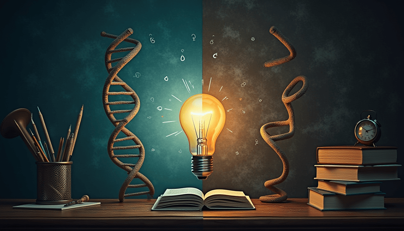 DNA Helix vs Nurturing Environment