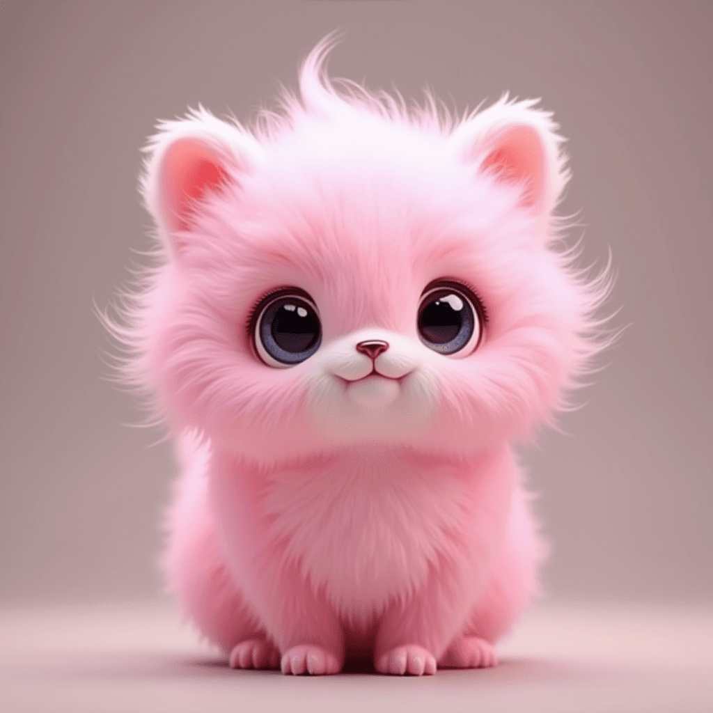 Fantasy Creature with Cute and Dreamlike Features