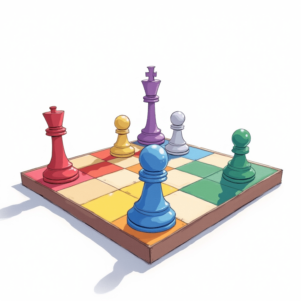 Board Game Chess Pawn Illustration