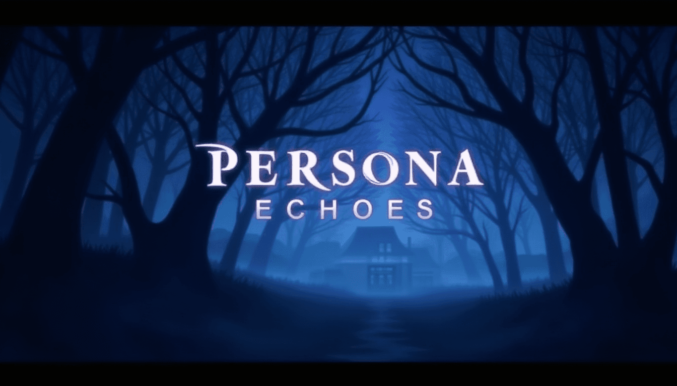 Dark Forest Title Screen for Persona Echoes