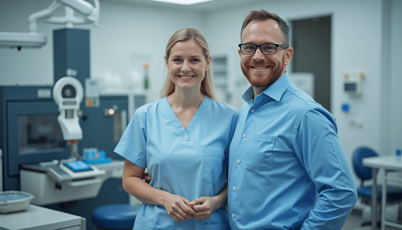 Dental Laboratory Technician Couple