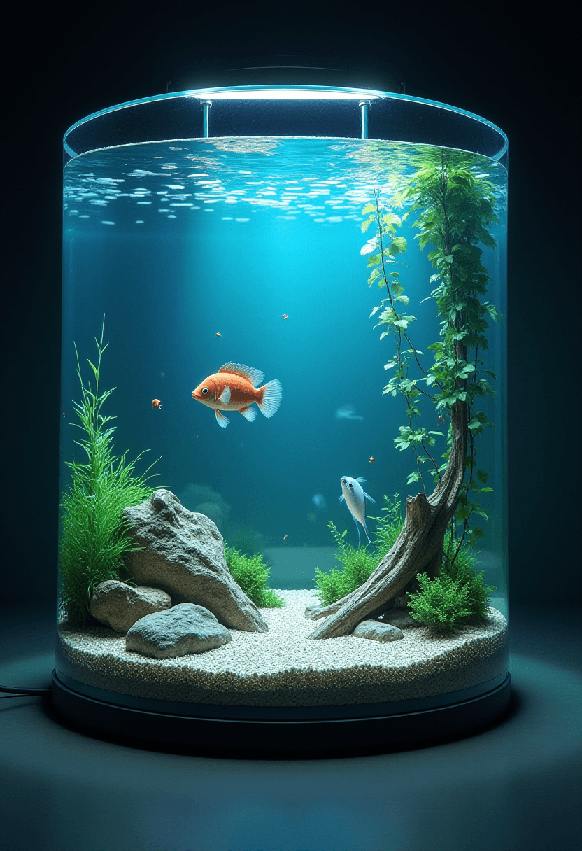 Glass Tank Without Fish 3D Model