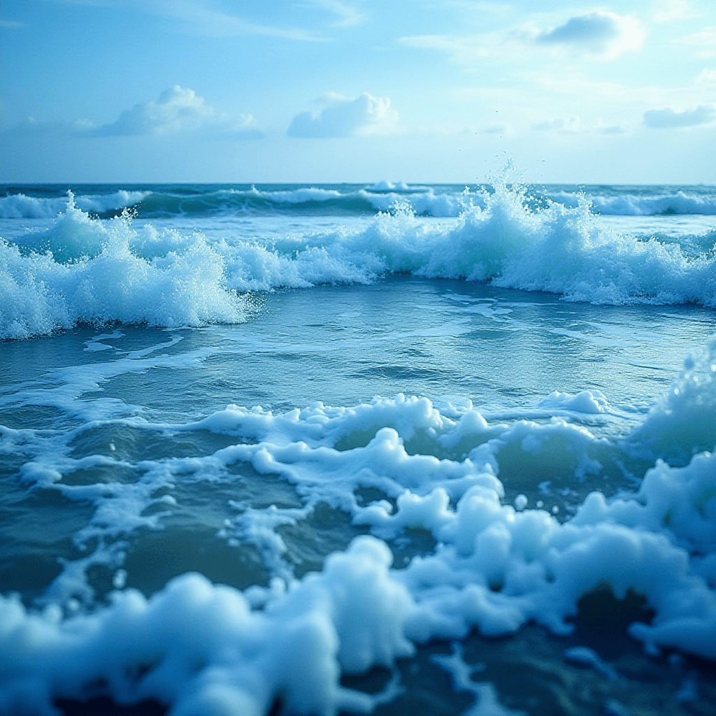 Ocean Scene with Dynamic Waves