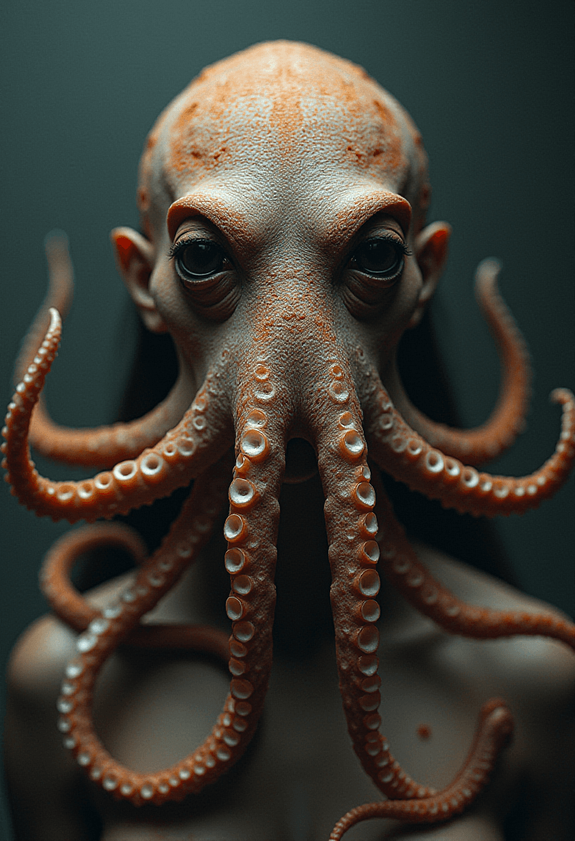 Octopus Woman Portraits