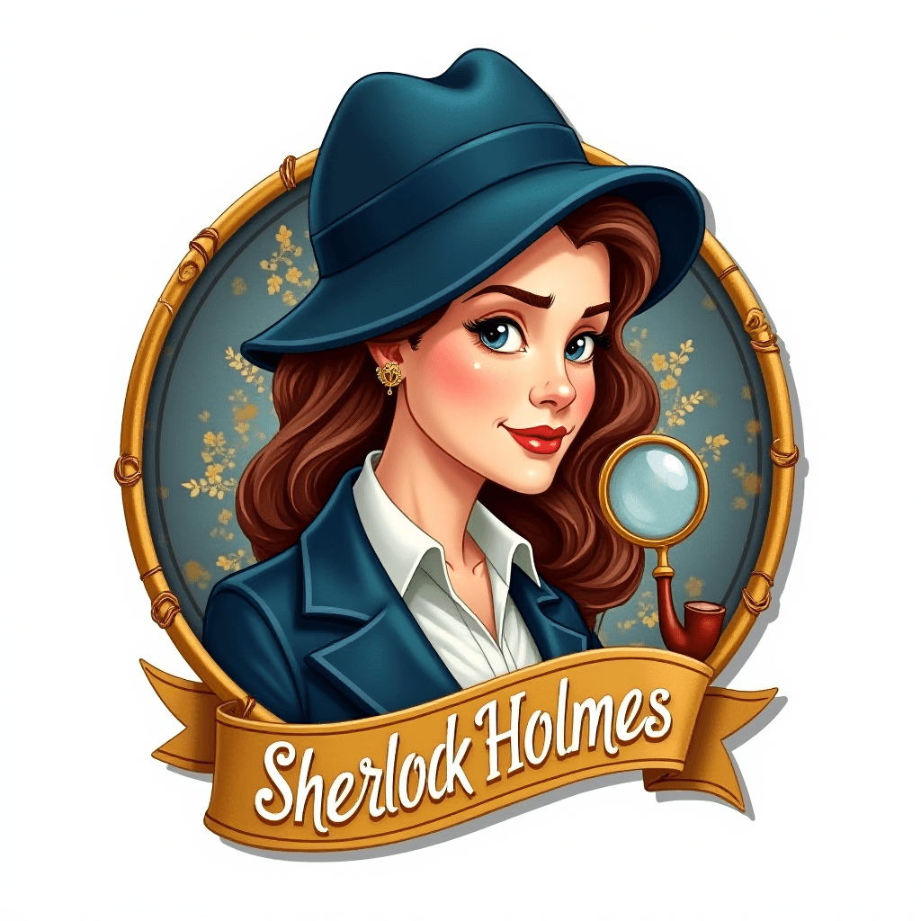 Enola Holmes Illustration in Victorian Era