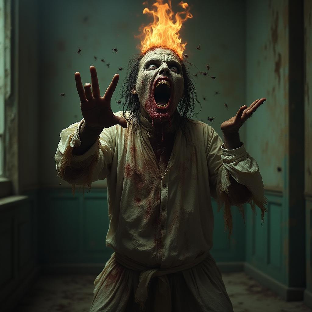Haunted Zombie in Abandoned Mansion