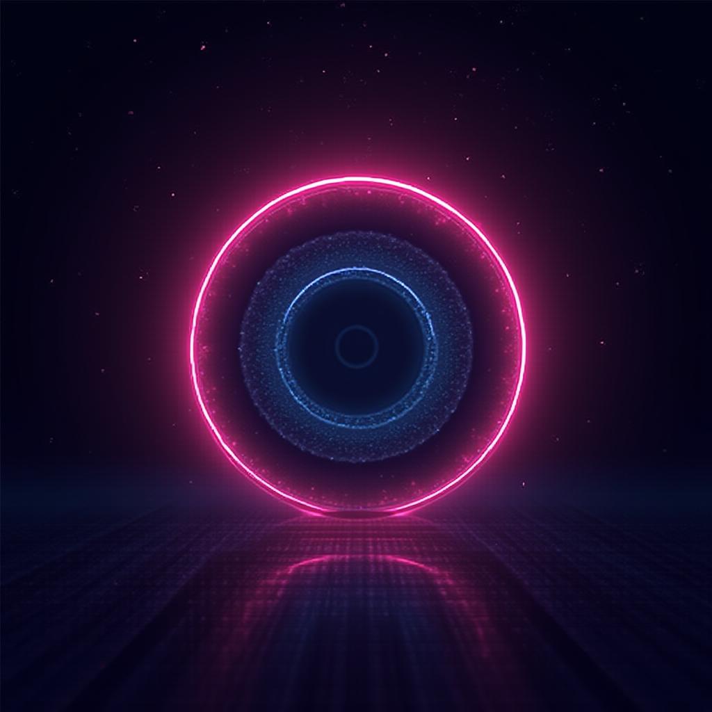 Elegant Electronic Music Album Cover Art
