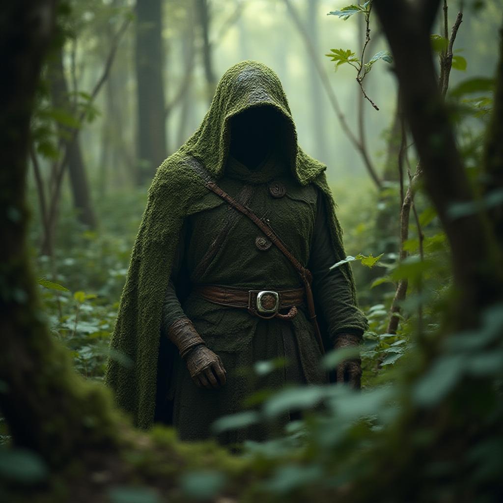 Hidden Warrior in the Undergrowth