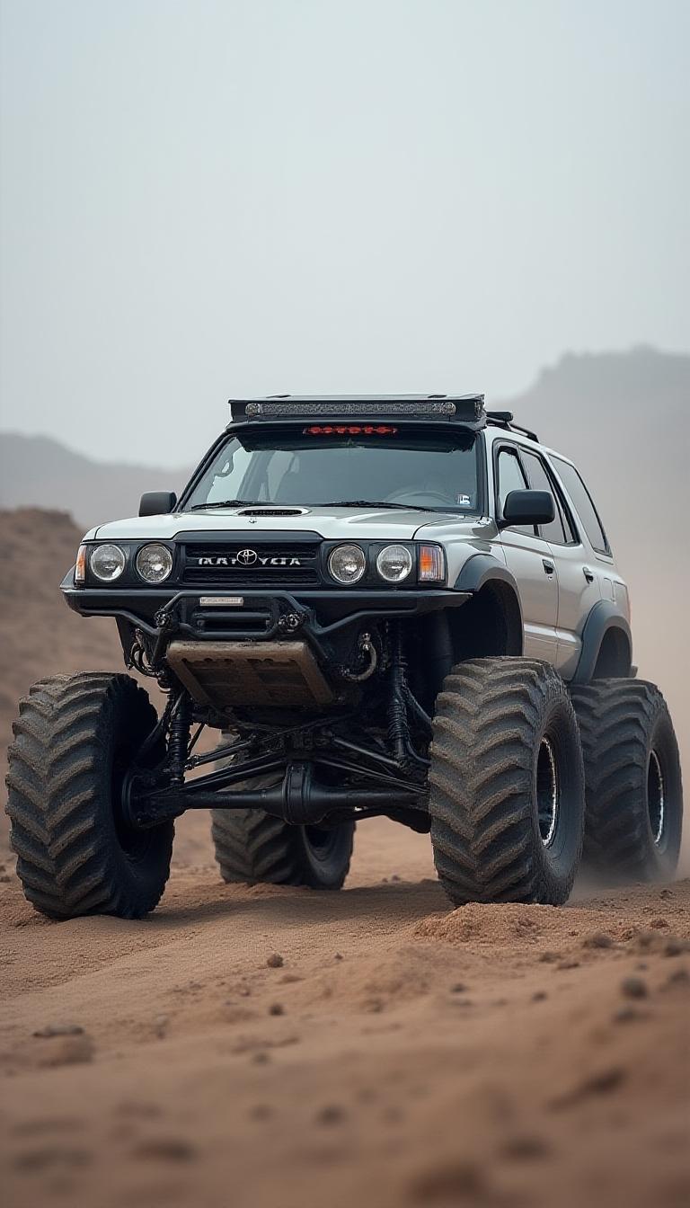 Toyota Rav4 2024 with Monster Tyres
