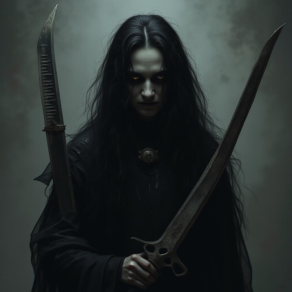 Haunted Human with Greatsword
